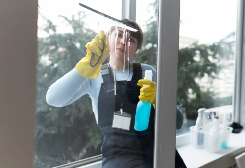 Nettoyage de vitres intérieures et extérieures à Saint-Pardoux-Corbier